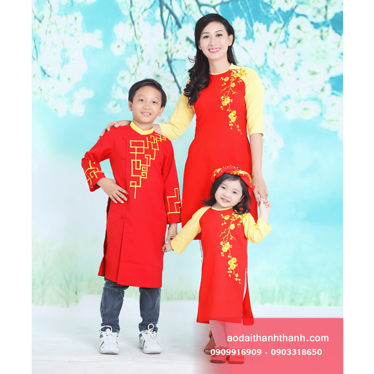 AO DÀI MẸ BÉ 14